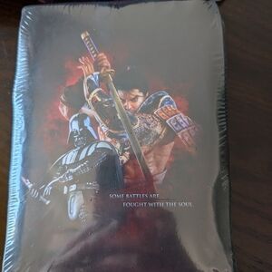 COLLECTABLE SOUL CALIBER PS3 EDITION 2008 GRAPHIC TEE (XL) ,ART BOOK,POSTER.